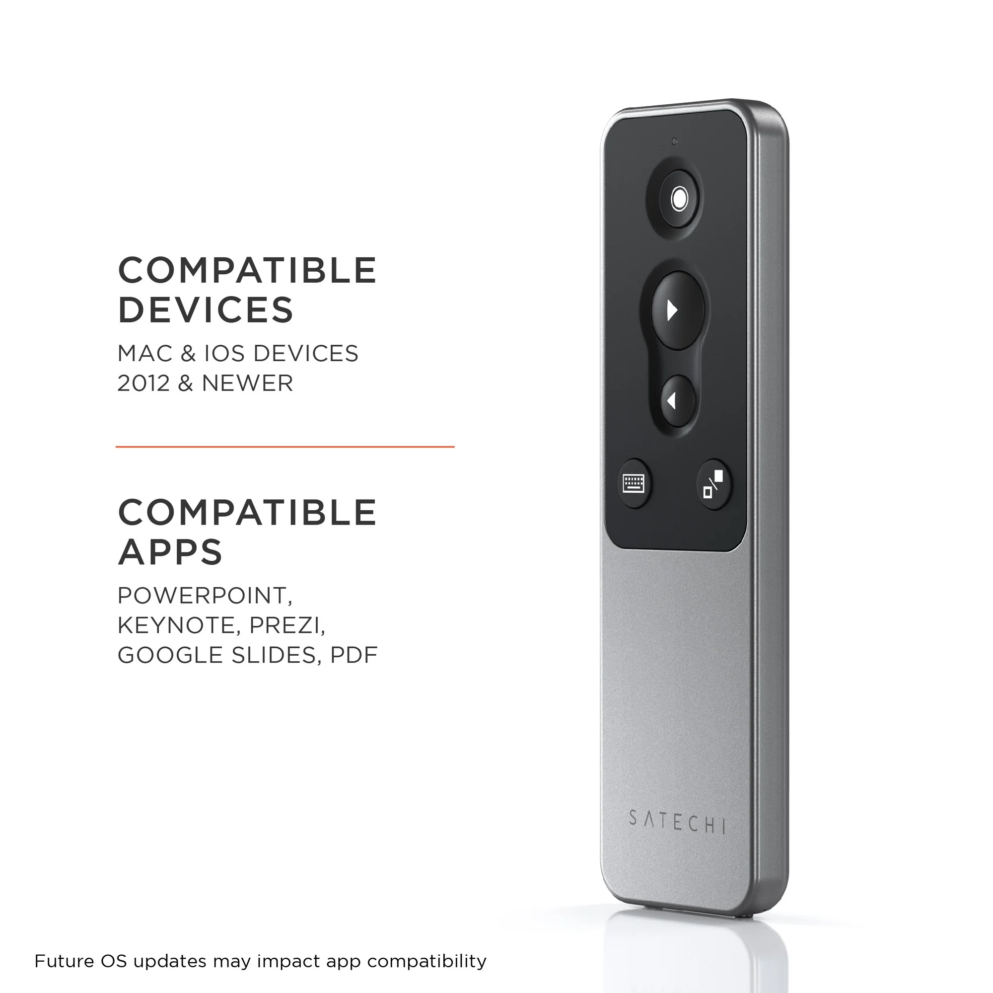 Satechi R1 Bluetooth Presentation Remote avec pointeur laser - 2
