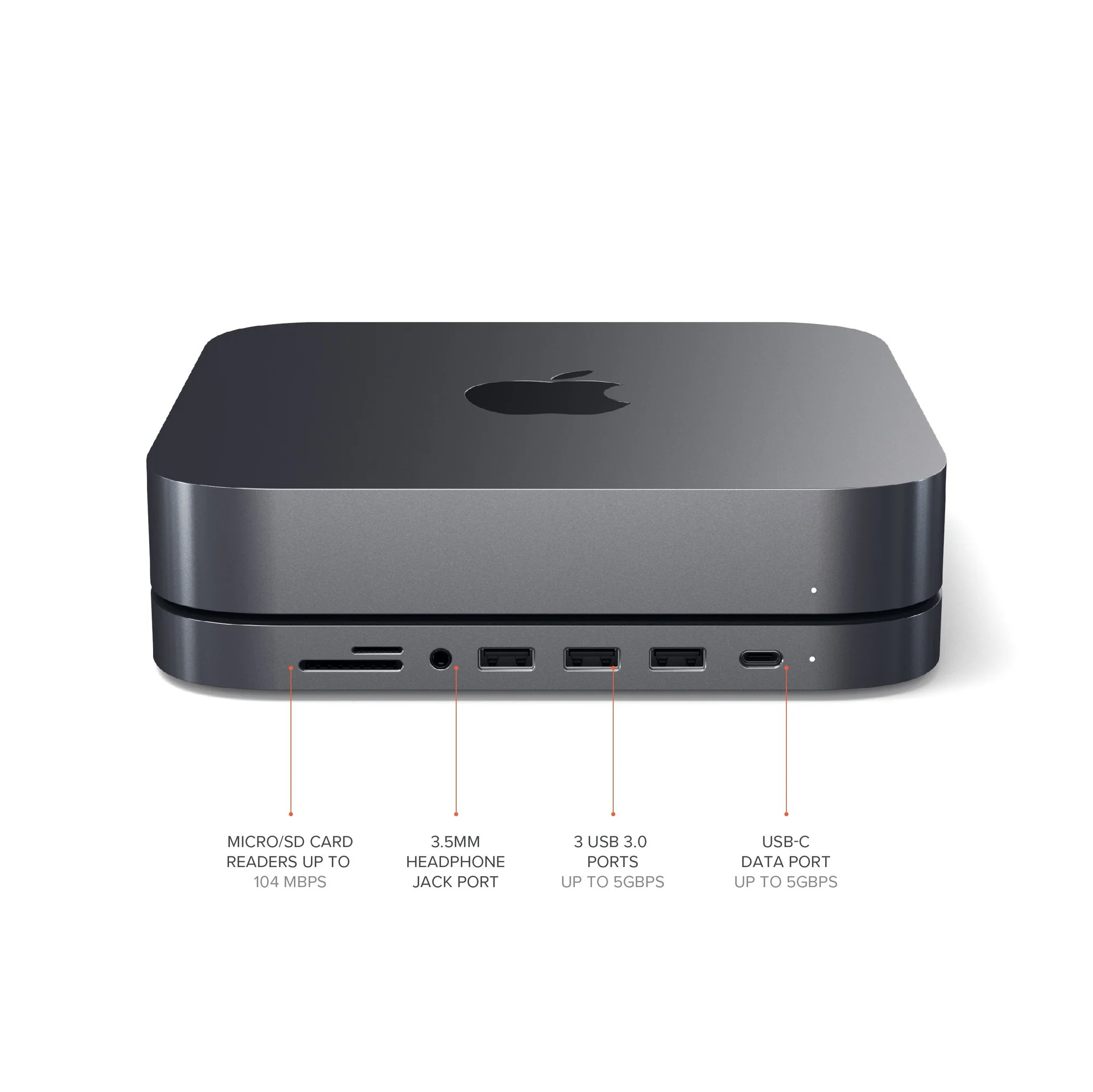Satechi Hub USB-C Aluminium pour Mac mini et Mac Studio - 2