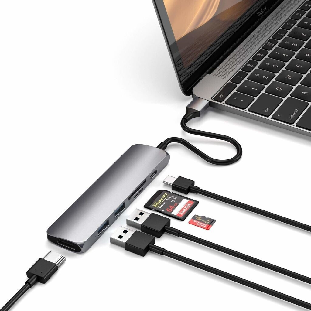 Satechi Type-C Slim Multimedia Adapter V2 - 2