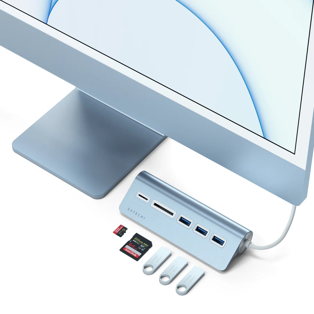Satechi USB-C Combo Hub pour MacBook & iMac - 2
